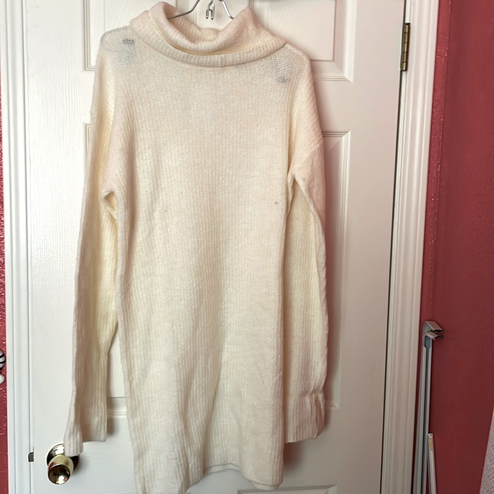 BNWT turtleneck long sleeve knitted dress